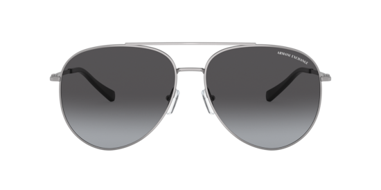 AX2043S Armani Exchange Shiny Gunmetal