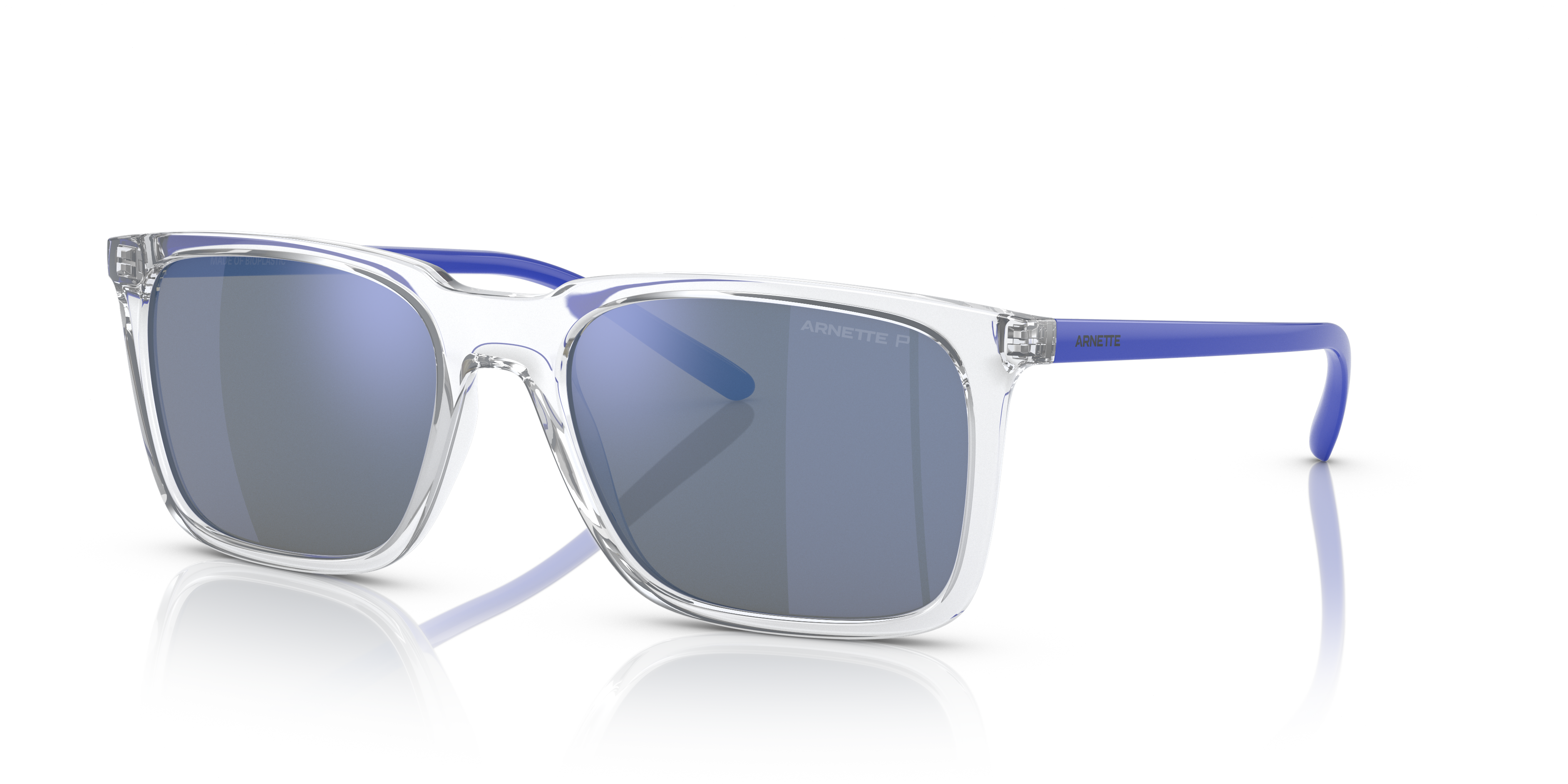 Arnette AN4307 Woland 53 Dark Grey Polarized & Crystal Polarized Sunglasses  | Sunglass Hut USA