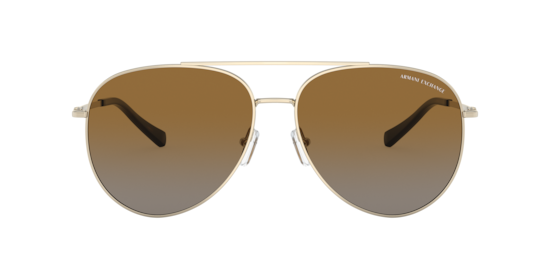 AX2043S Armani Exchange Shiny Pale Gold