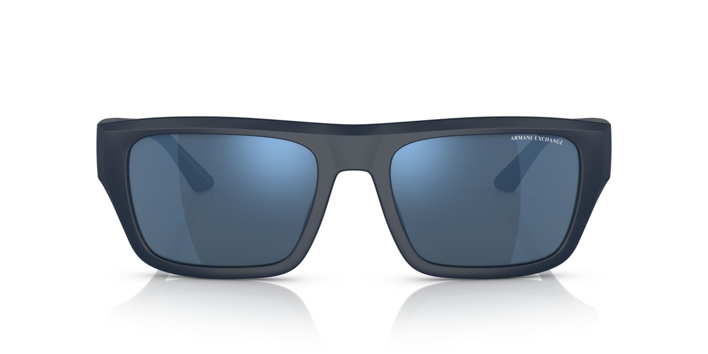 Armani Exchange Matte Blue Sunglasses ® | Free Shipping