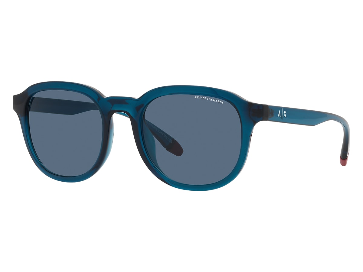 Armani exchange hot sale sunglasses blue