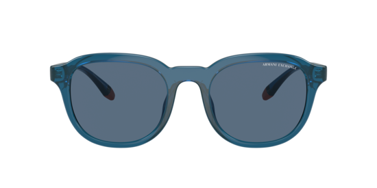 Armani exchange discount glasses blue