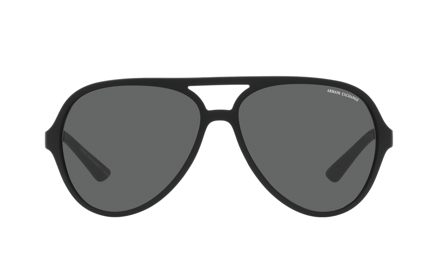 Armani Exchange Matte Black Sunglasses Glasses Free Shipping