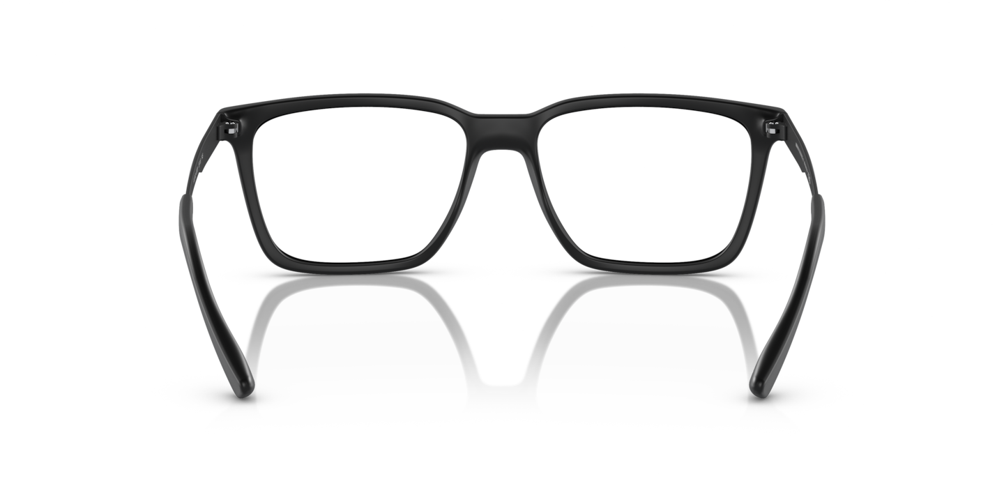 Armani Exchange Matte Black Eyeglasses | Glasses.com® | Free Shipping