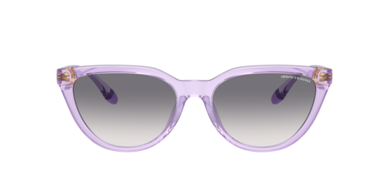 AX4130SU Armani Exchange Shiny Transparent Purple