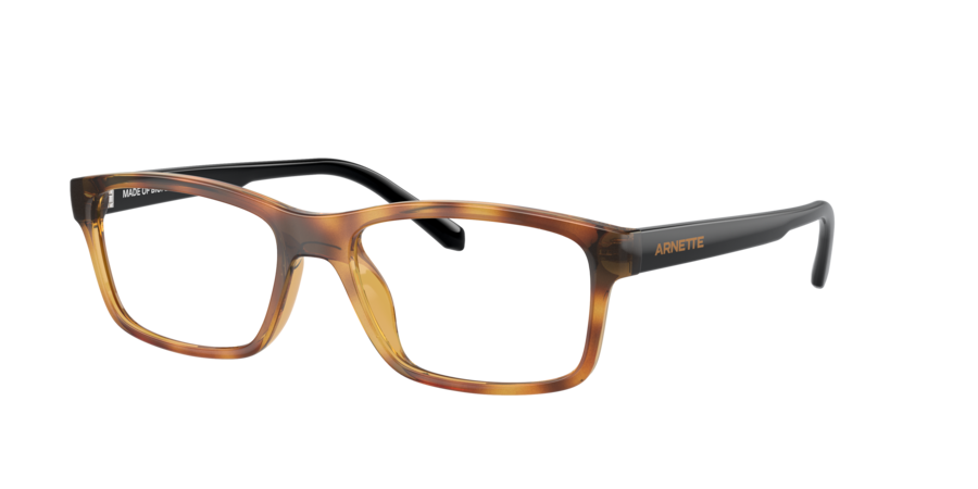 Arnette Shiny Dark Havana Eyeglasses | Glasses.com® | Free 