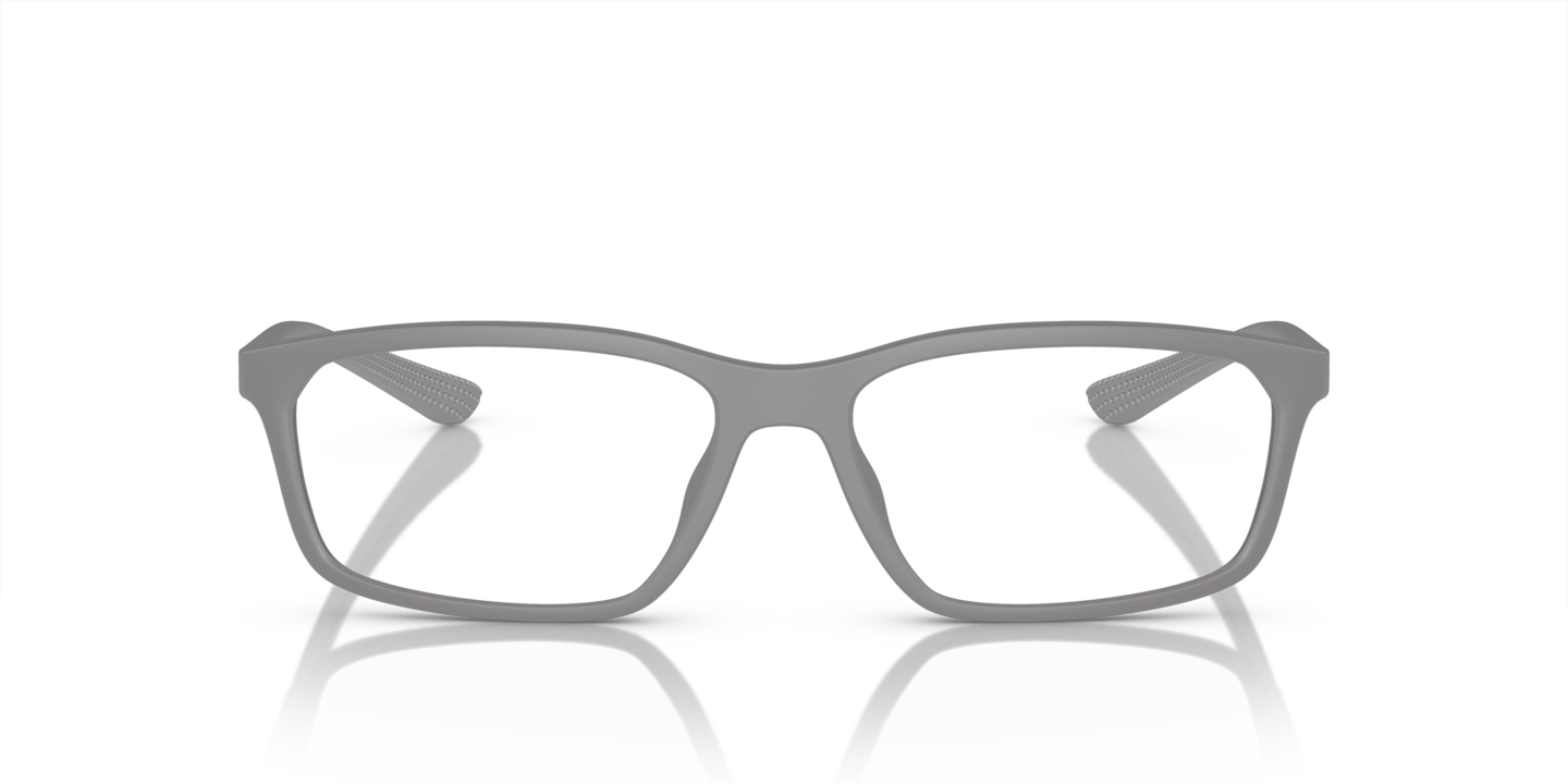 Armani Exchange Matte Grey Eyeglasses | Glasses.com® | Free Shipping