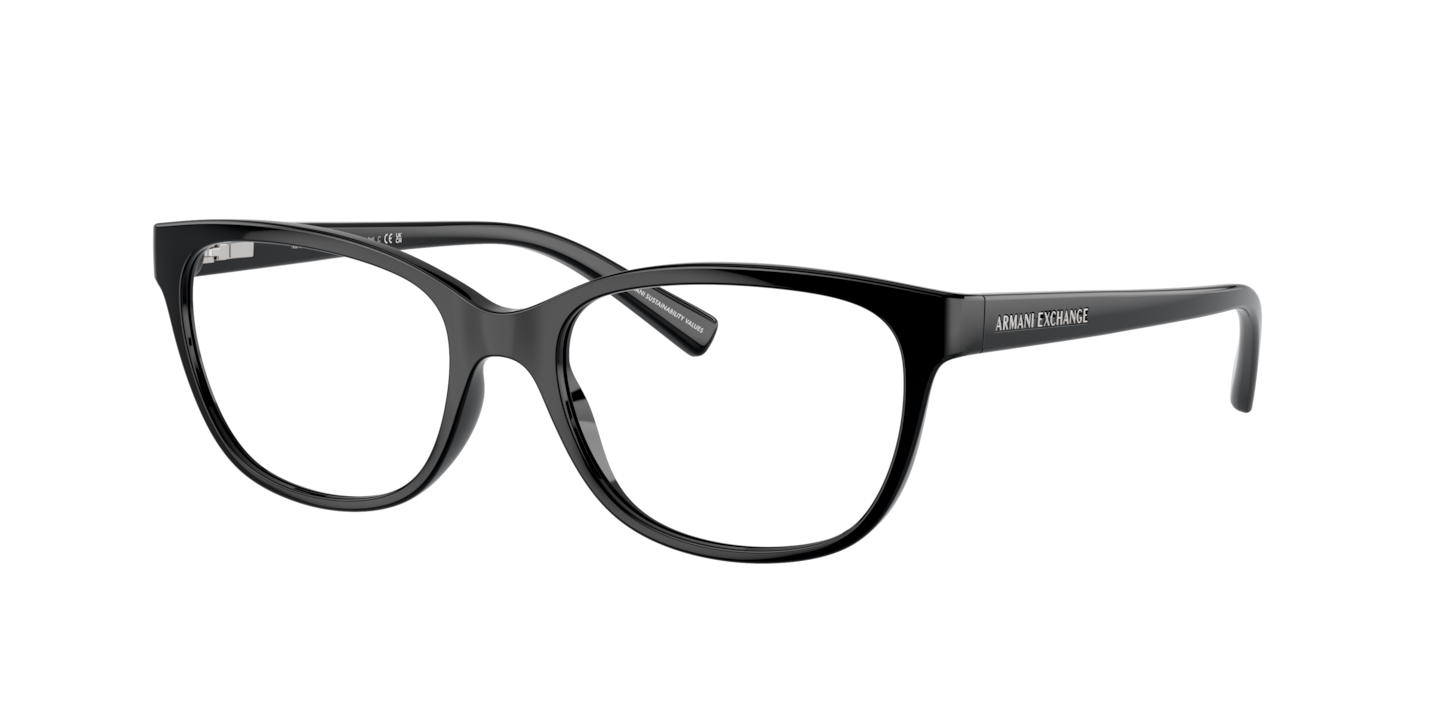Armani Exchange AX3037 Shiny Black