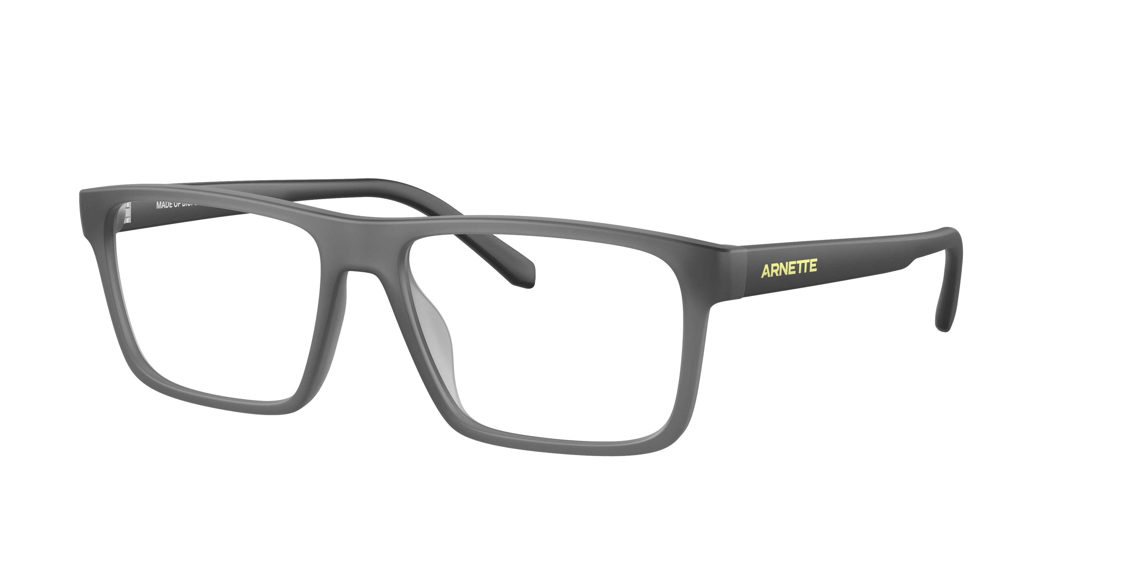 AN7251U Phamil Frosted Grey Eyeglasses Free