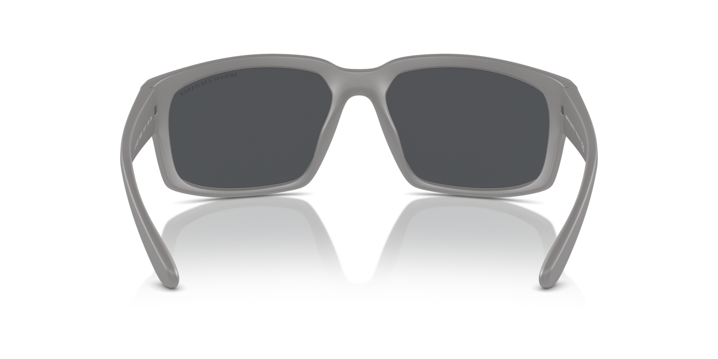 Armani Exchange Matte Grey Sunglasses | Glasses.com® | Free Shipping