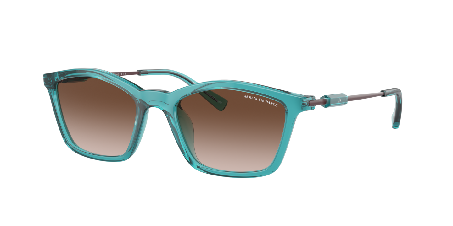 Armani Exchange AX4146SU Shiny Transparent Green