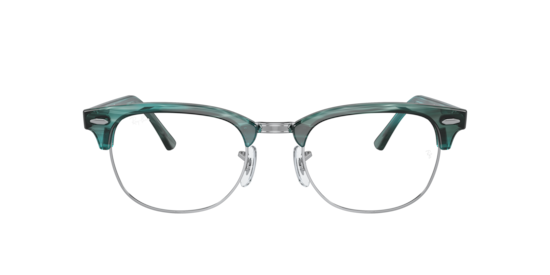 RB5154 Clubmaster Optics Ray-Ban Striped Green