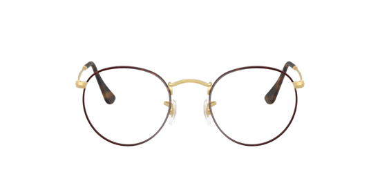 RB3447V Round Metal Optics Ray-Ban Matte Havana On Matte Arista Gold