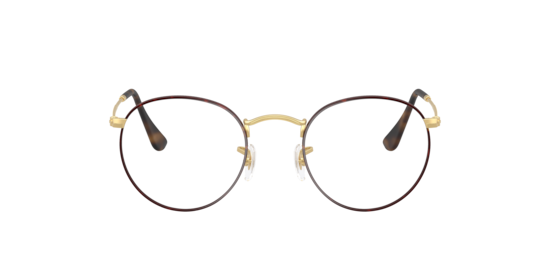 RB3447V Round Metal Optics Ray-Ban Matte Havana On Matte Arista Gold