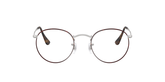 RB3447V Round Metal Optics Ray-Ban Matte Havana On Matte Silver