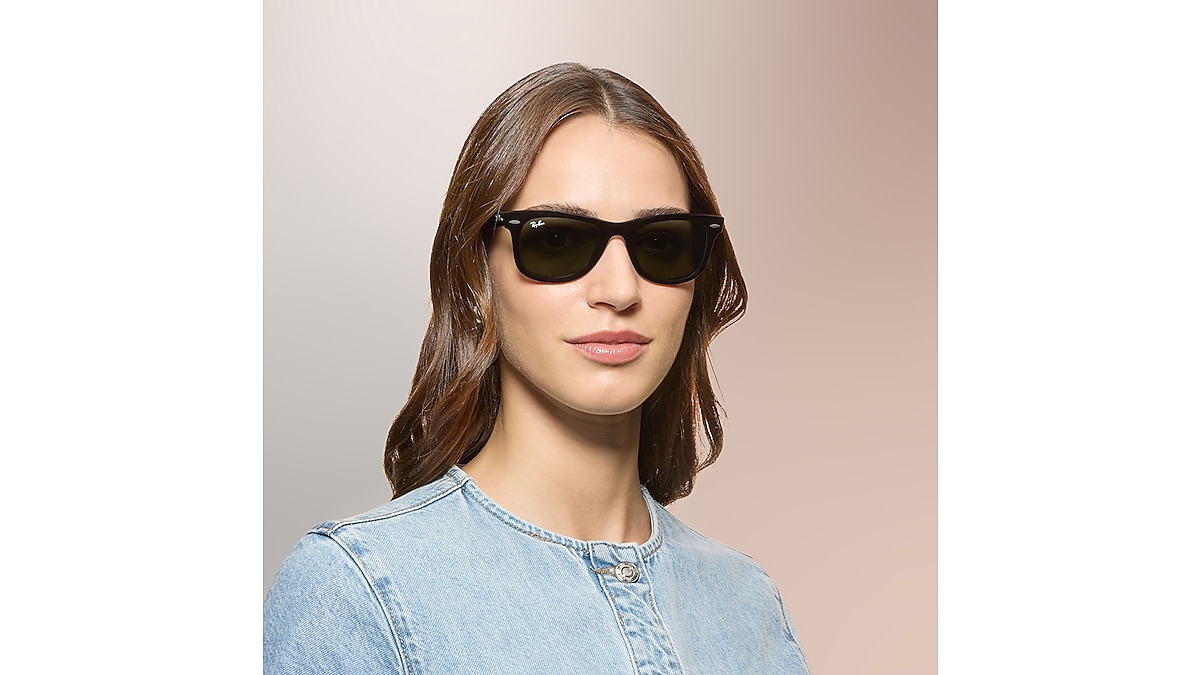 小物 ORIGINAL WAYFARER CLASSIC ORIGINAL WAYFARER CLASSIC Sunglasses in Black and G-15 Green