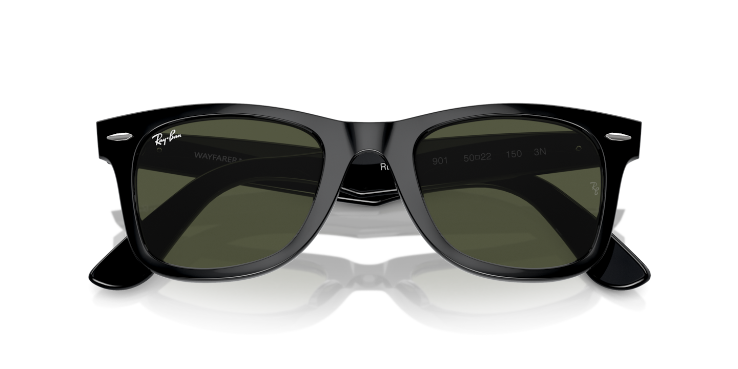 Ray-Ban RB2140 Original Wayfarer Classic 50 Green & Black Sunglasses
