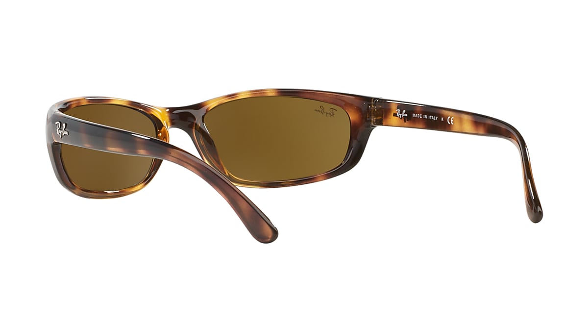 Ray-Ban サングラス RB4115 RB4115 Sonnenbrillen in Schwarz und G-15 Grün - RB4115 | Ray