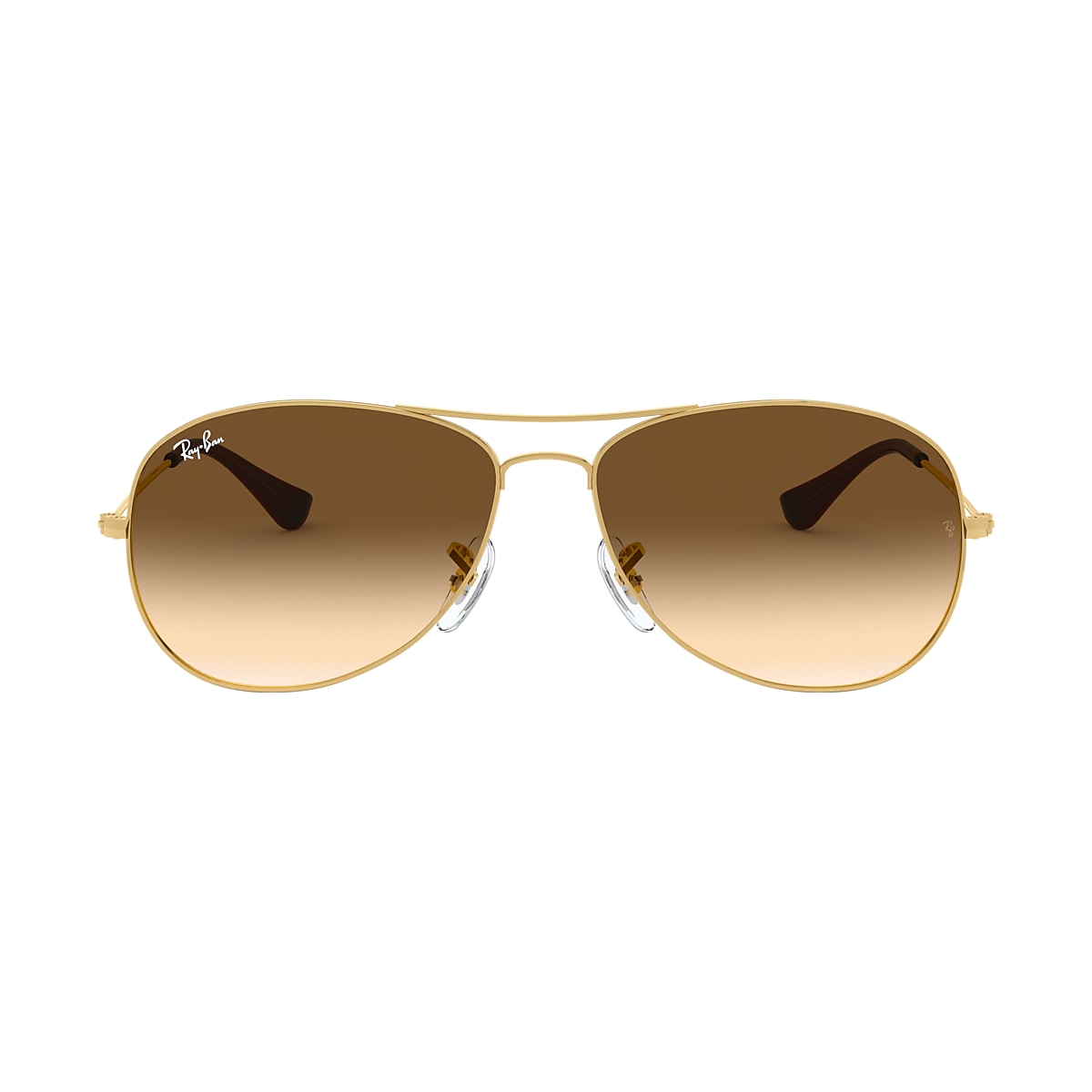 Ray-Ban Gold Sunglasses | Glasses.com® | Free Shipping