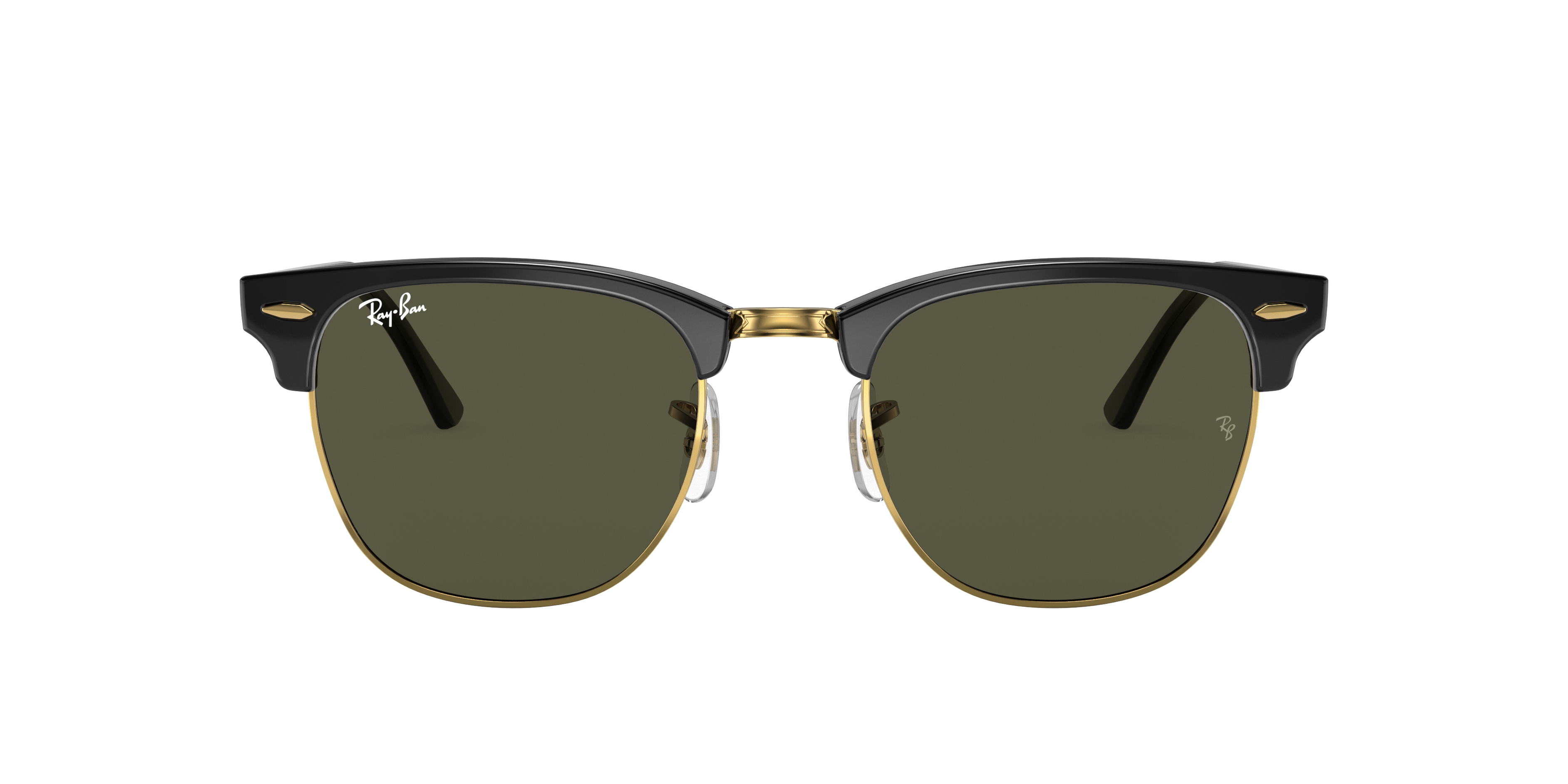 Ray Ban Green Tinted Clubmaster Sunglasses S35A5588 @ ₹7798