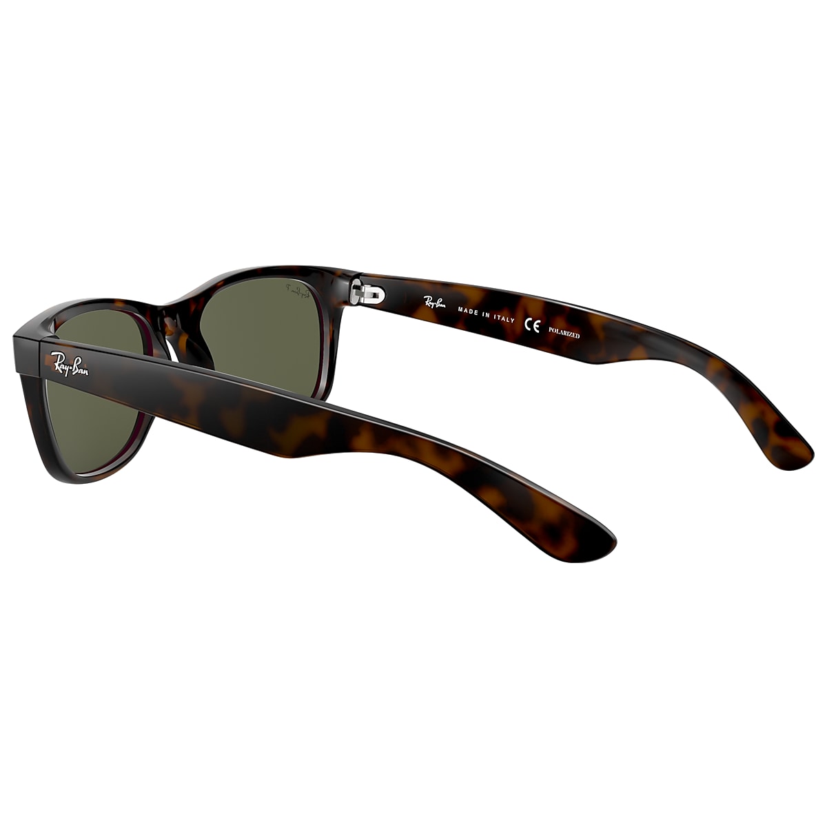 Ray ban new wayfarer tortoise shell polarized on sale