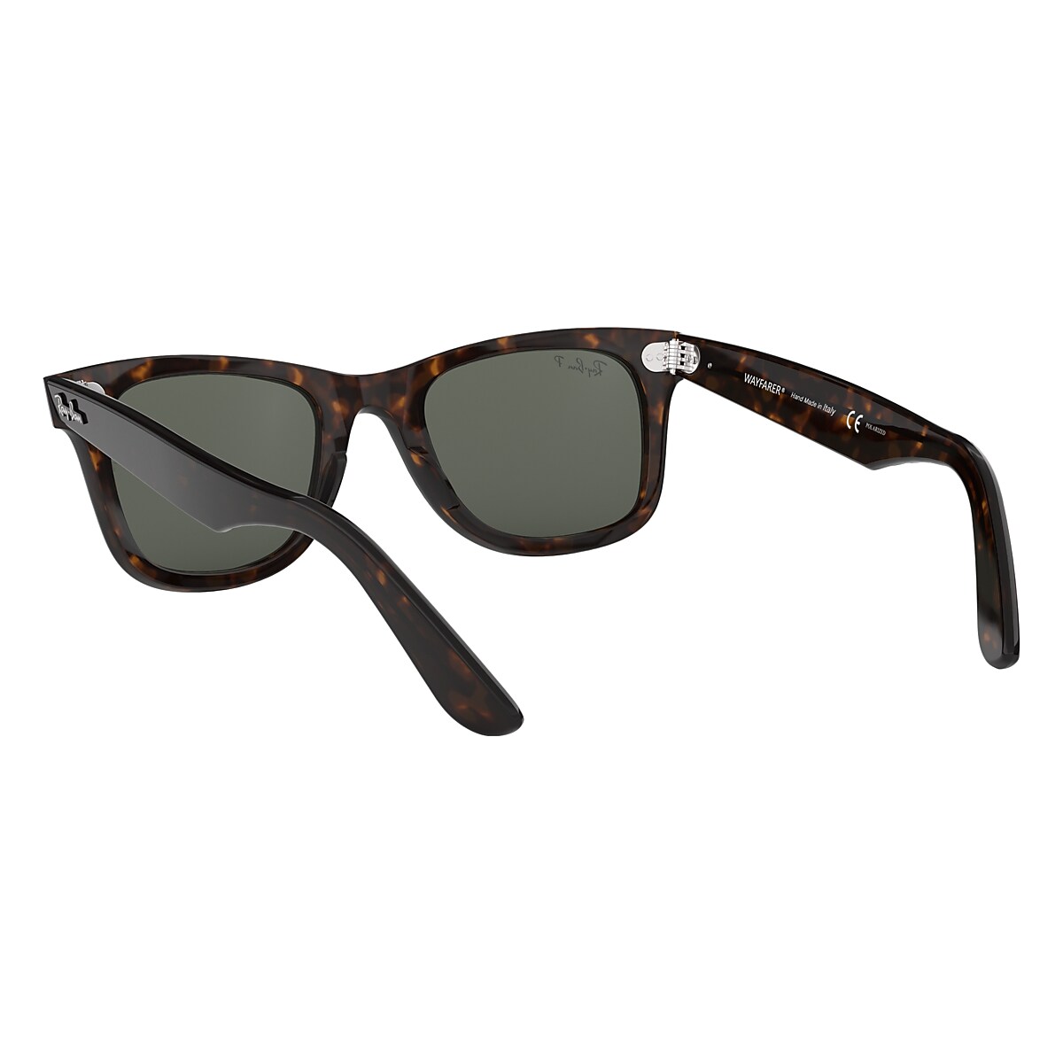 Ray-Ban レイバン ORIGINAL WAYFARER CLASSIC ORIGINAL WAYFARER CLASSIC Sunglasses in Black and G-15 Green