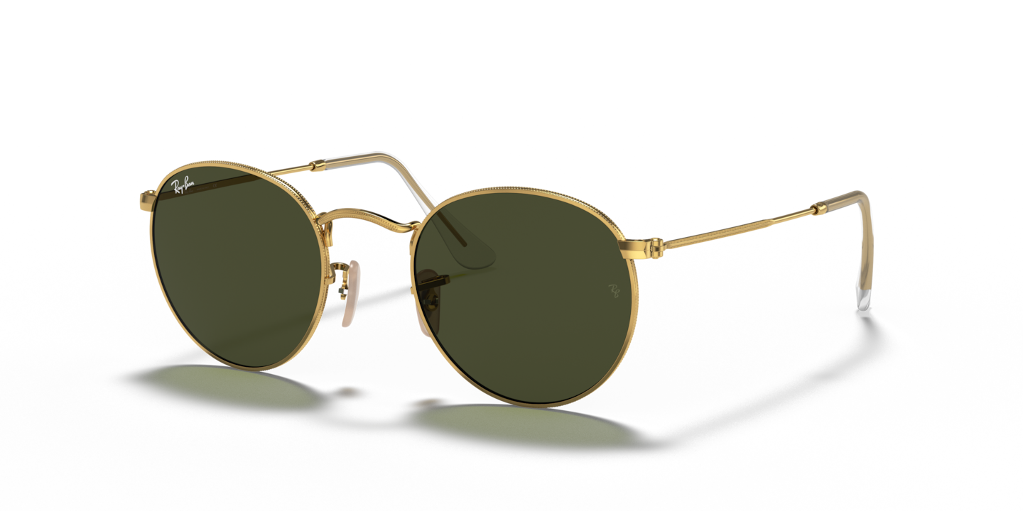 Tips nadering Beg Ray-Ban Gold Sunglasses | Glasses.com® | Free Shipping