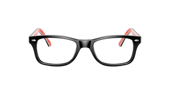 RB5228 Optics Ray-Ban Black On Red