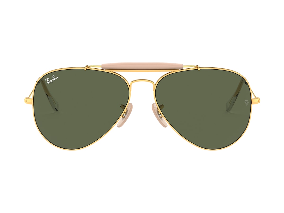 Ray-Ban Gold Sunglasses | Glasses.com® | Free Shipping