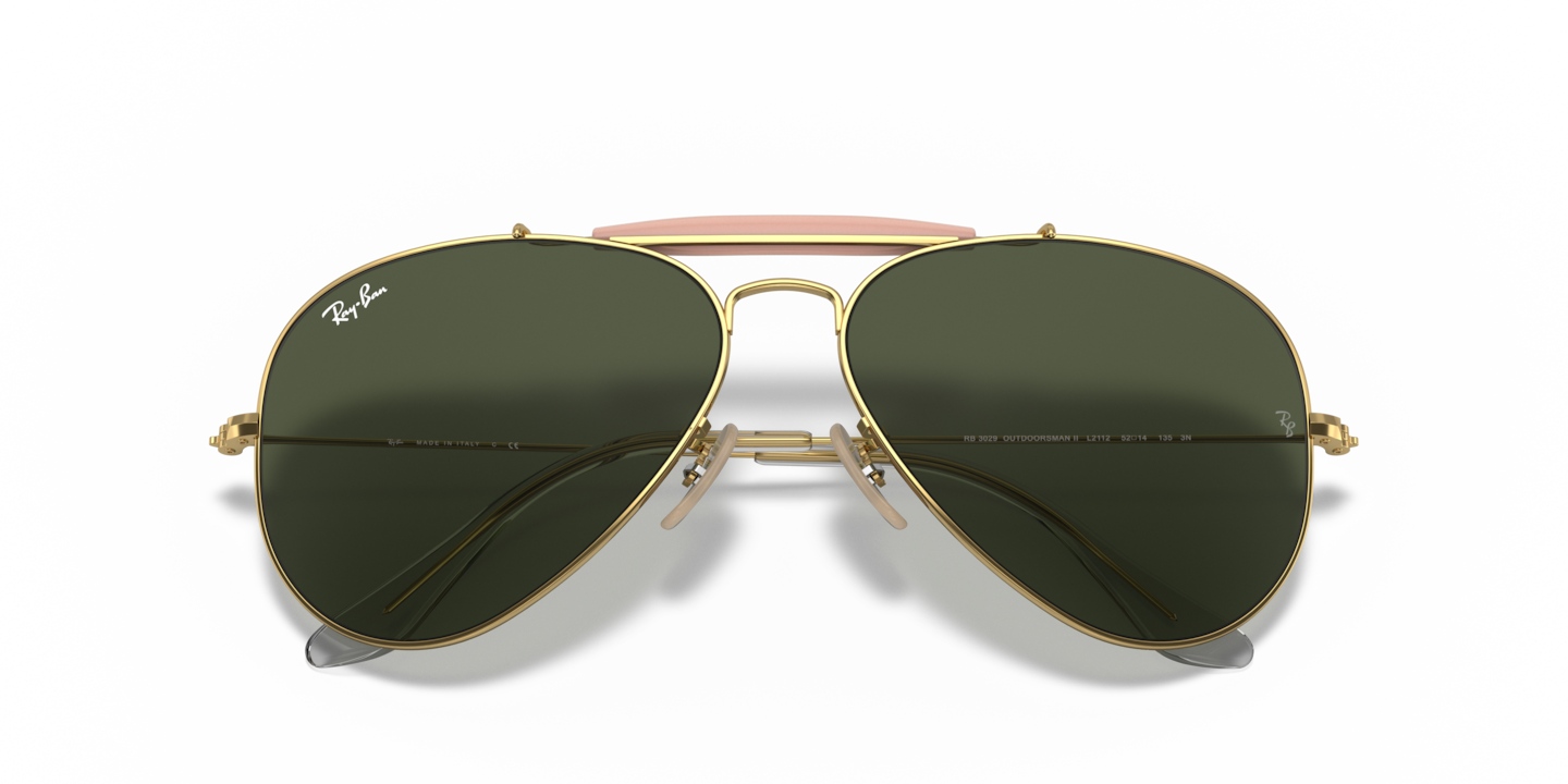 Ray-Ban Gold Sunglasses Glasses.com® | Free Shipping