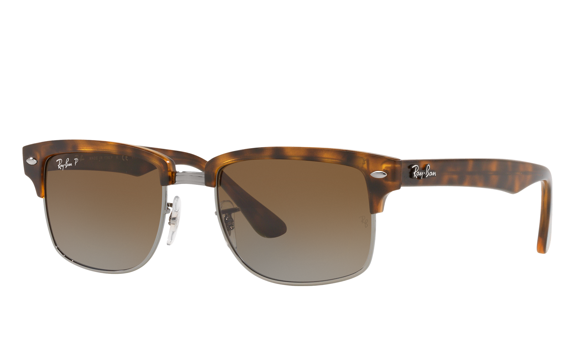 Ray-Ban RB4190 Havana Sunglasses | Glasses.com® | Free Shipping