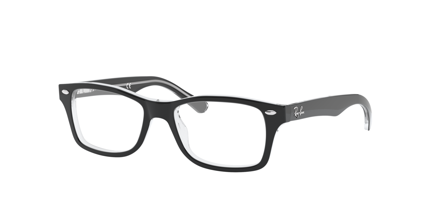 0RY1531 RB1531 Optics Kids Black On Transparent