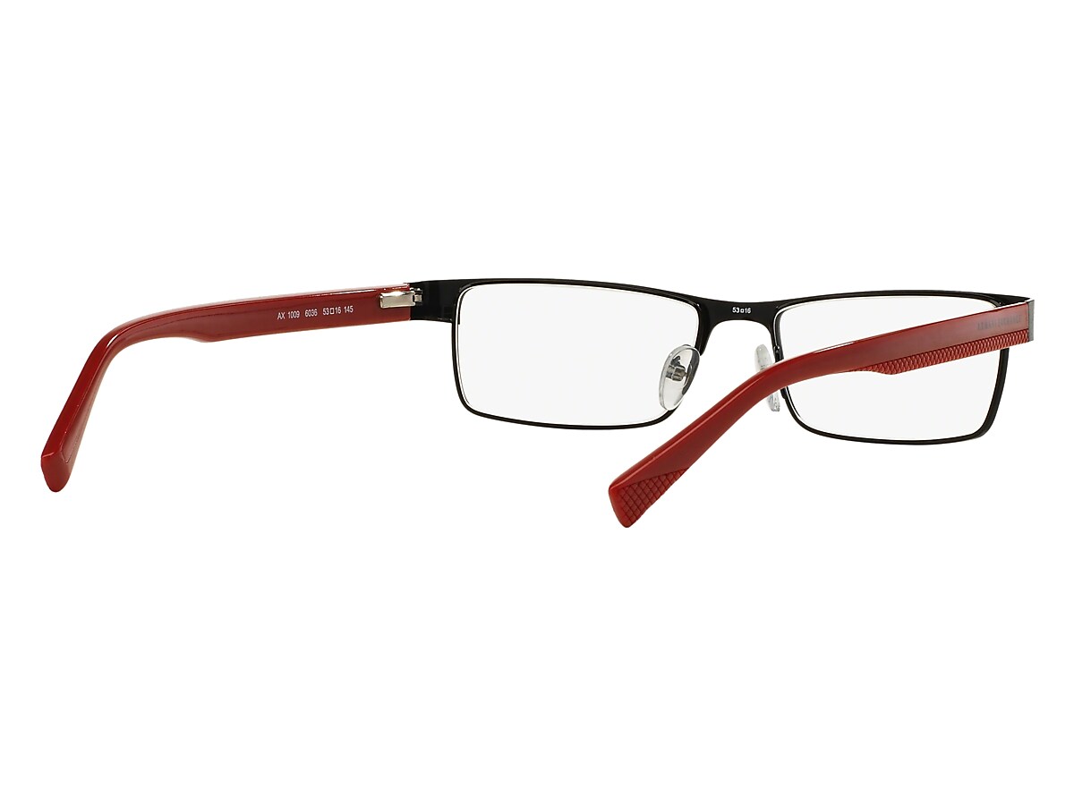 Armani Exchange Shiny Black Eyeglasses ® | Free Shipping