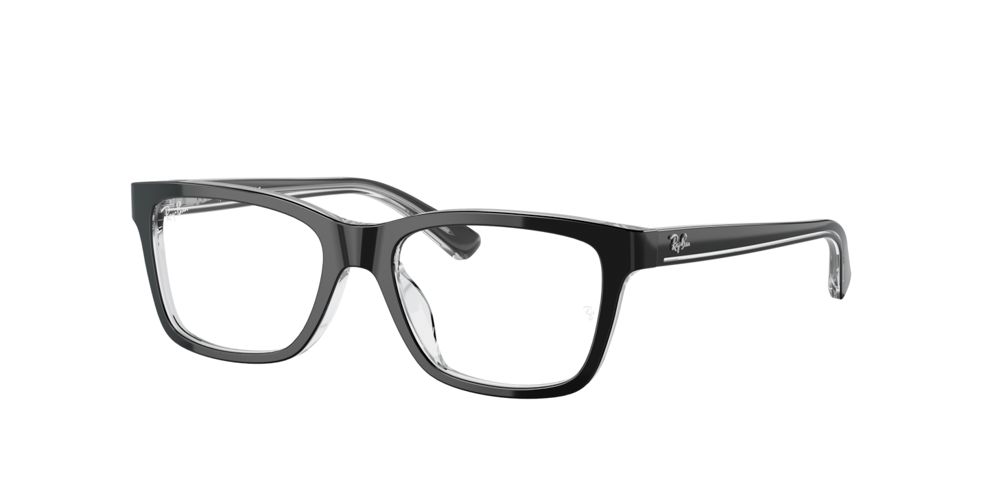 Ray-Ban RB1536 Optics Kids Black On Transparent