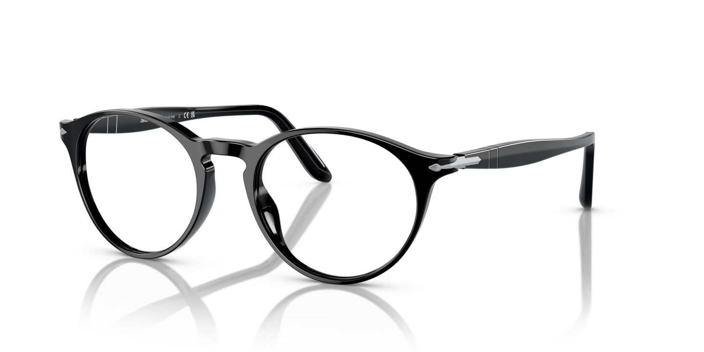Clancy betrouwbaarheid Kauwgom Persol Black Eyeglasses | Glasses.com® | Free Shipping
