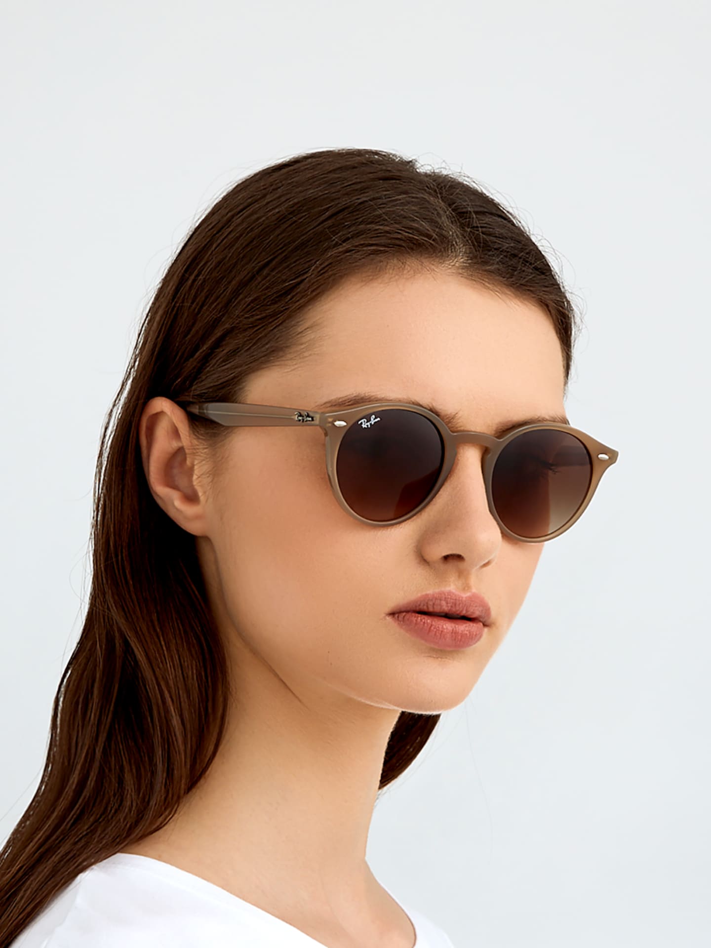 Ray-Ban Light Brown Sunglasses | Glasses.com® |