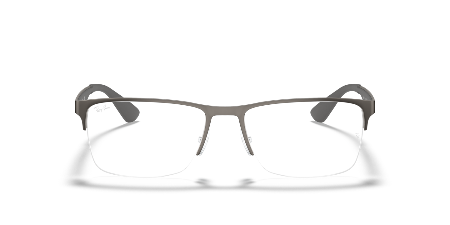Ray-Ban Gunmetal Eyeglasses | Glasses.com® | Free Shipping