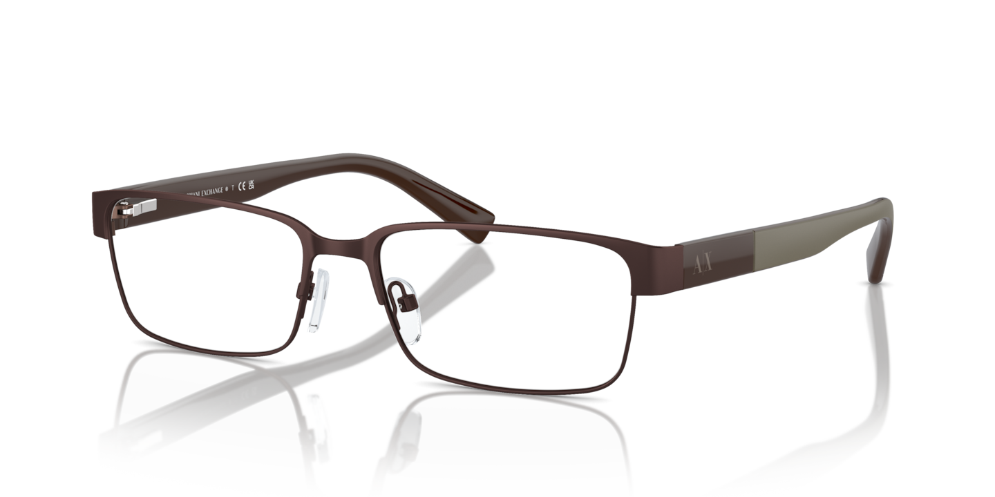 Armani Exchange Brown Eyeglasses Glasses Free Shipping