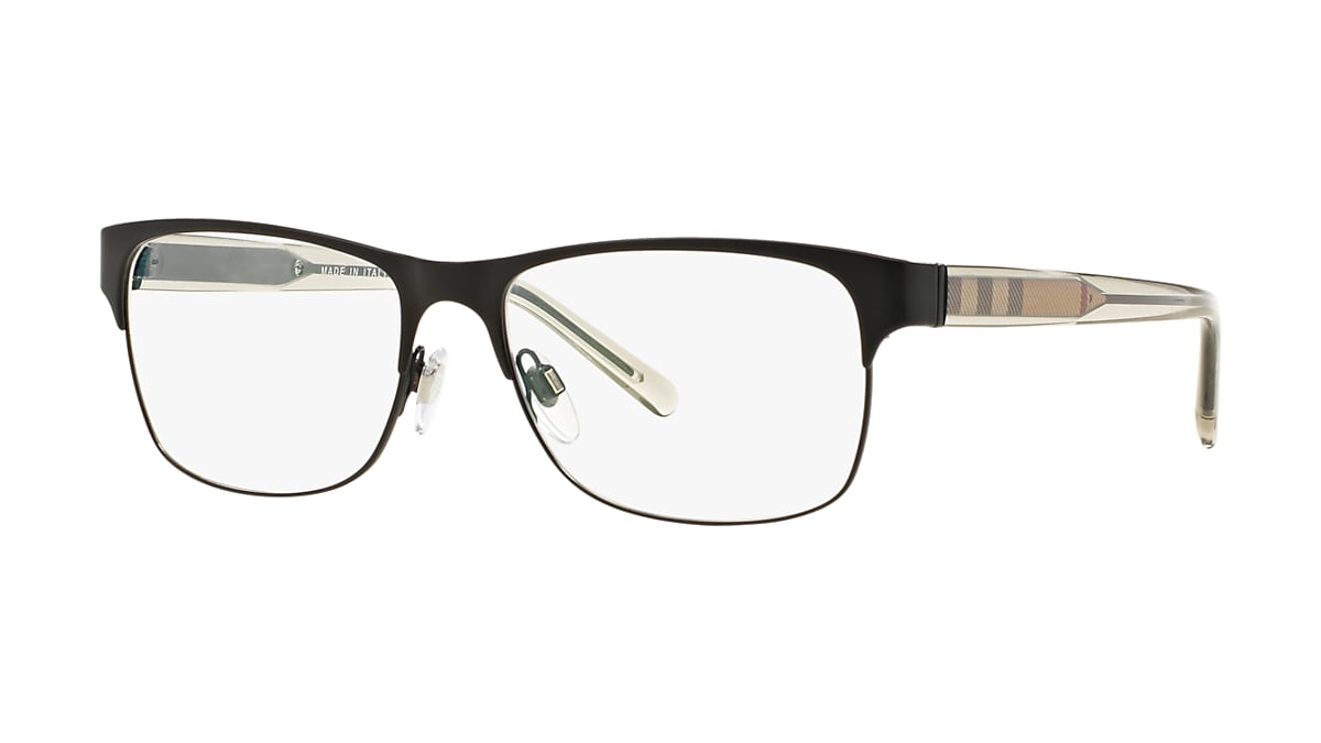 Burberry Matte Black Eyeglasses ® | Free Shipping