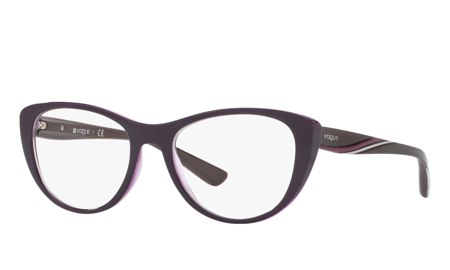 Vogue Eyewear VO5102 Top Violet/Violet Transparent Eyeglasses Glasses