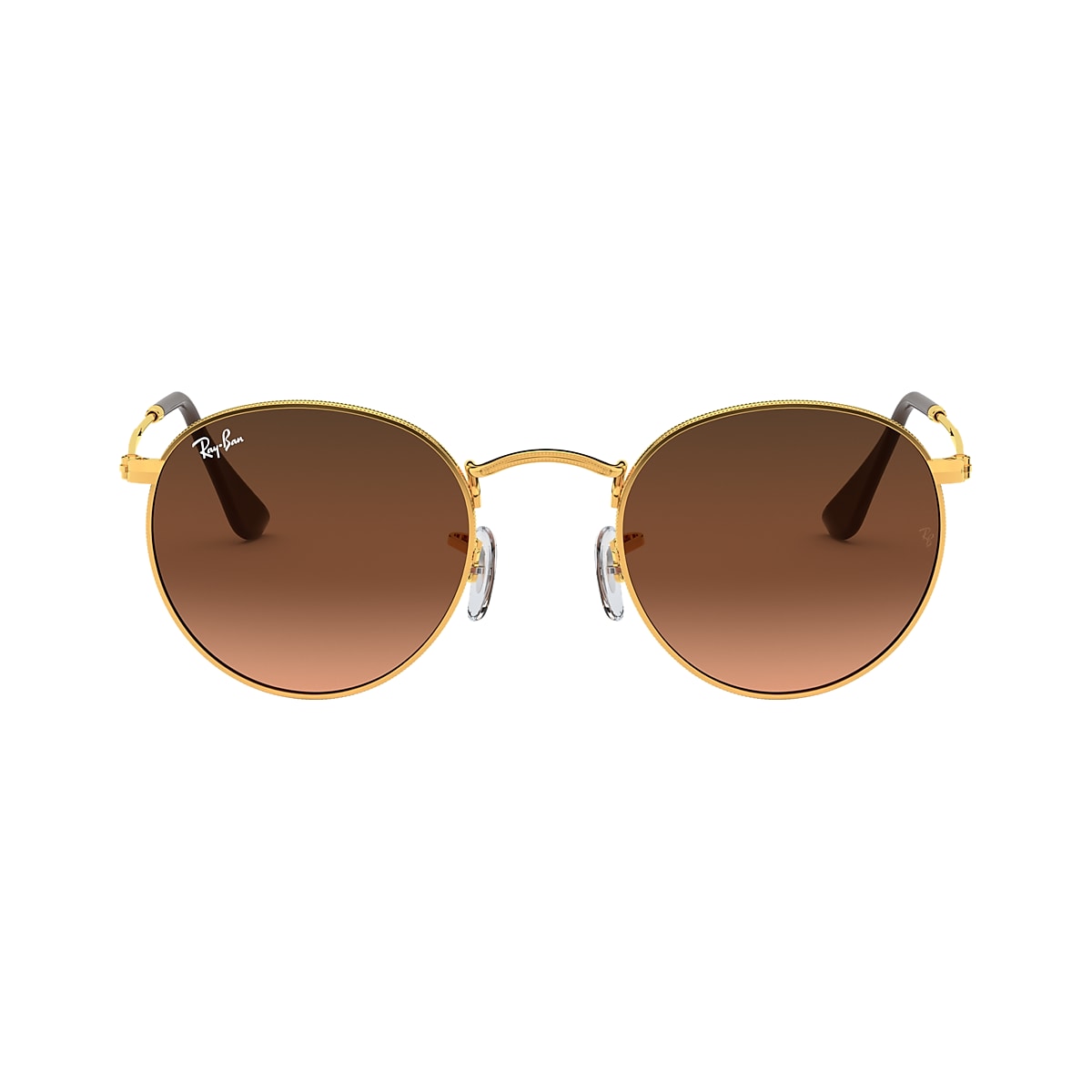RB3447 002/52 50◽︎21 Ray-Ban RB3447 Round Metal S (50 - 21) with Black lenses and
