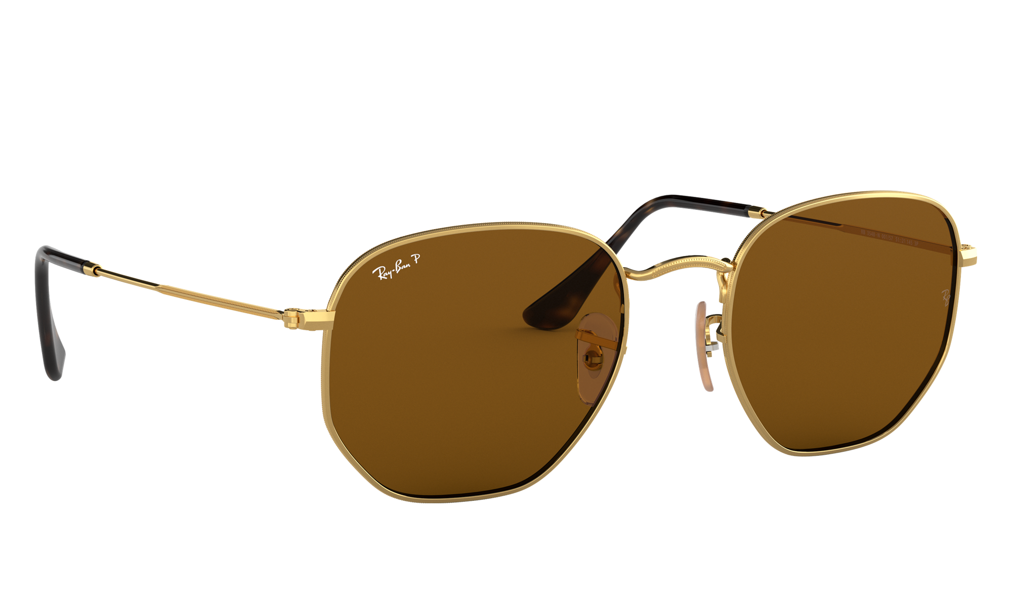 hexagonal ray ban glasses