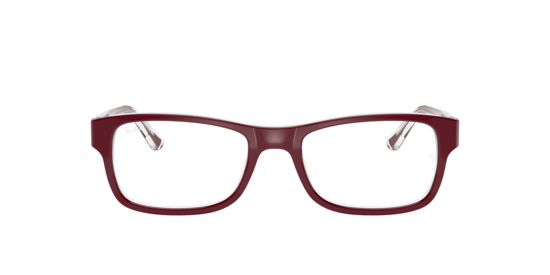 RB5268 Ray-Ban Bordeaux On Transparent