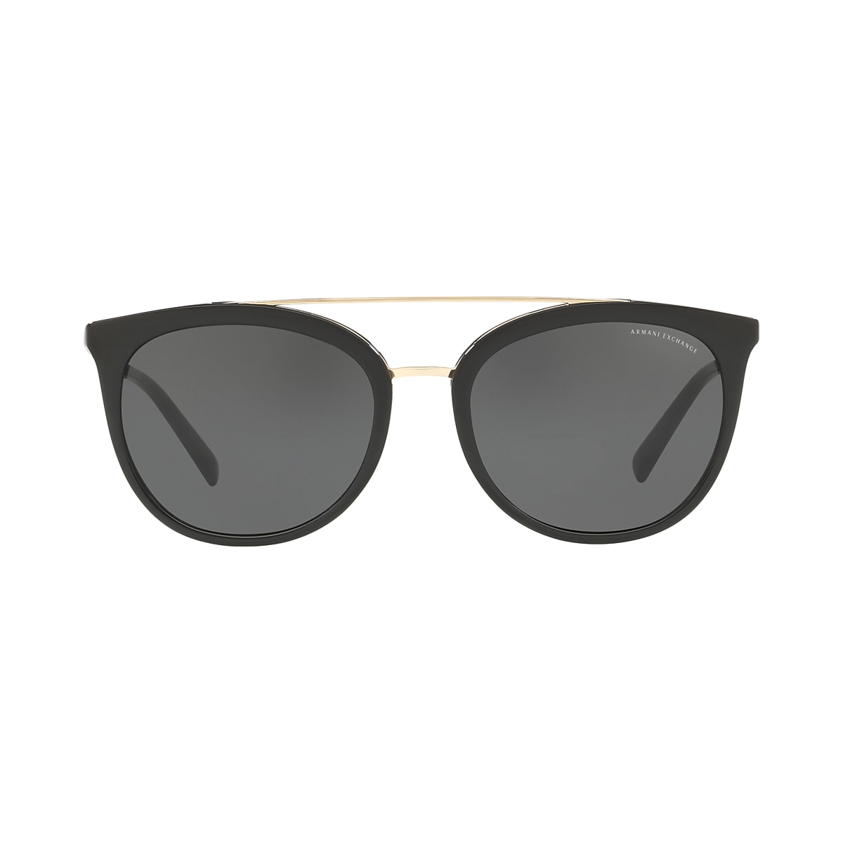 Armani Exchange Shiny Black Sunglasses ® | Free Shipping