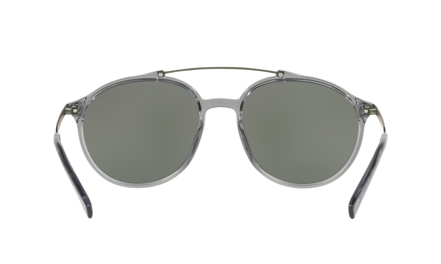 Armani Exchange Transparent Dark Grey Sunglasses ® | Free  Shipping