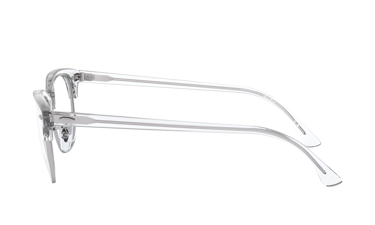 Overname marionet influenza Ray-Ban White Transparent Eyeglasses | Glasses.com® | Free Shipping