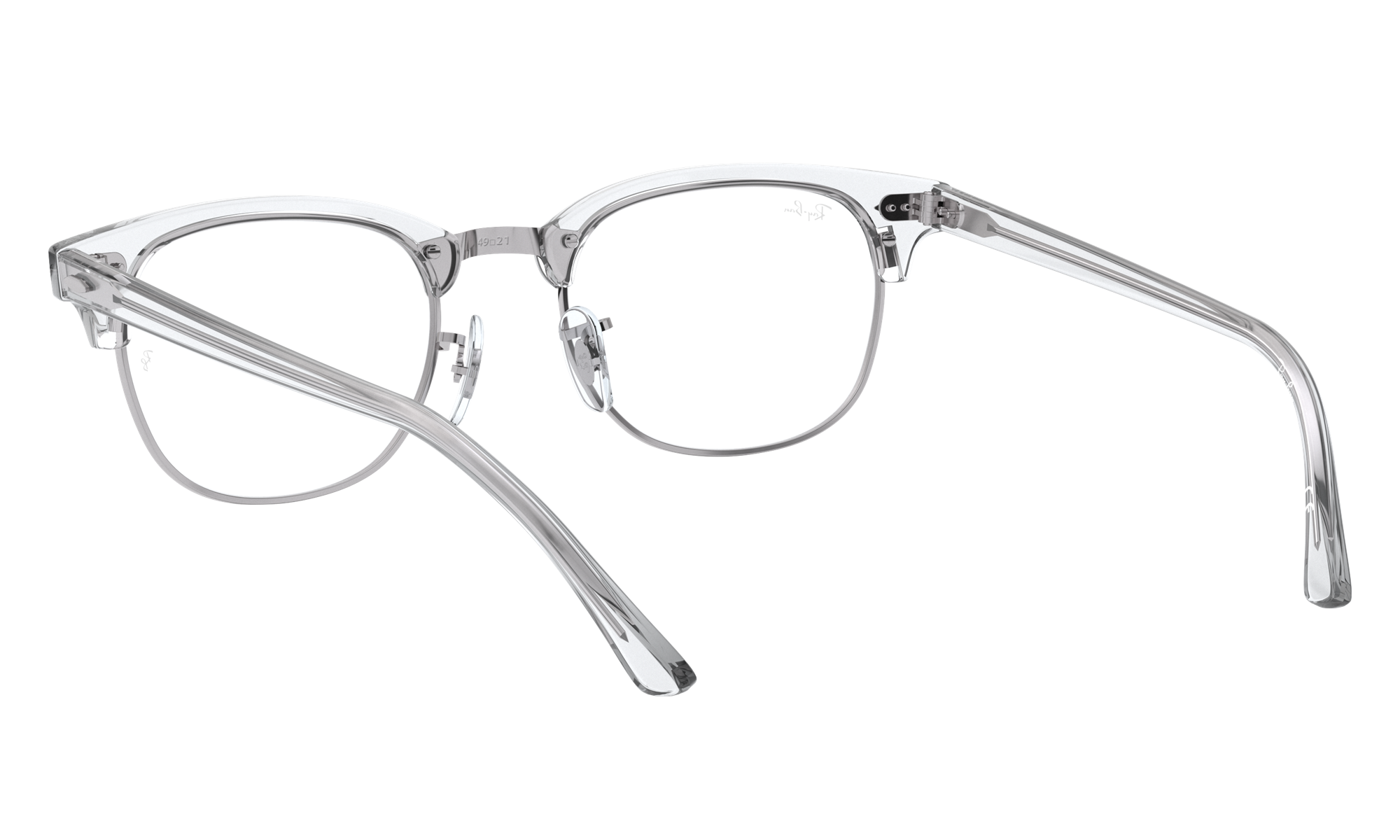 clubmaster optics transparent