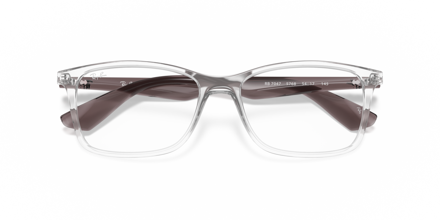 Ray-Ban Transparent Eyeglasses | Glasses.com® | Free Shipping