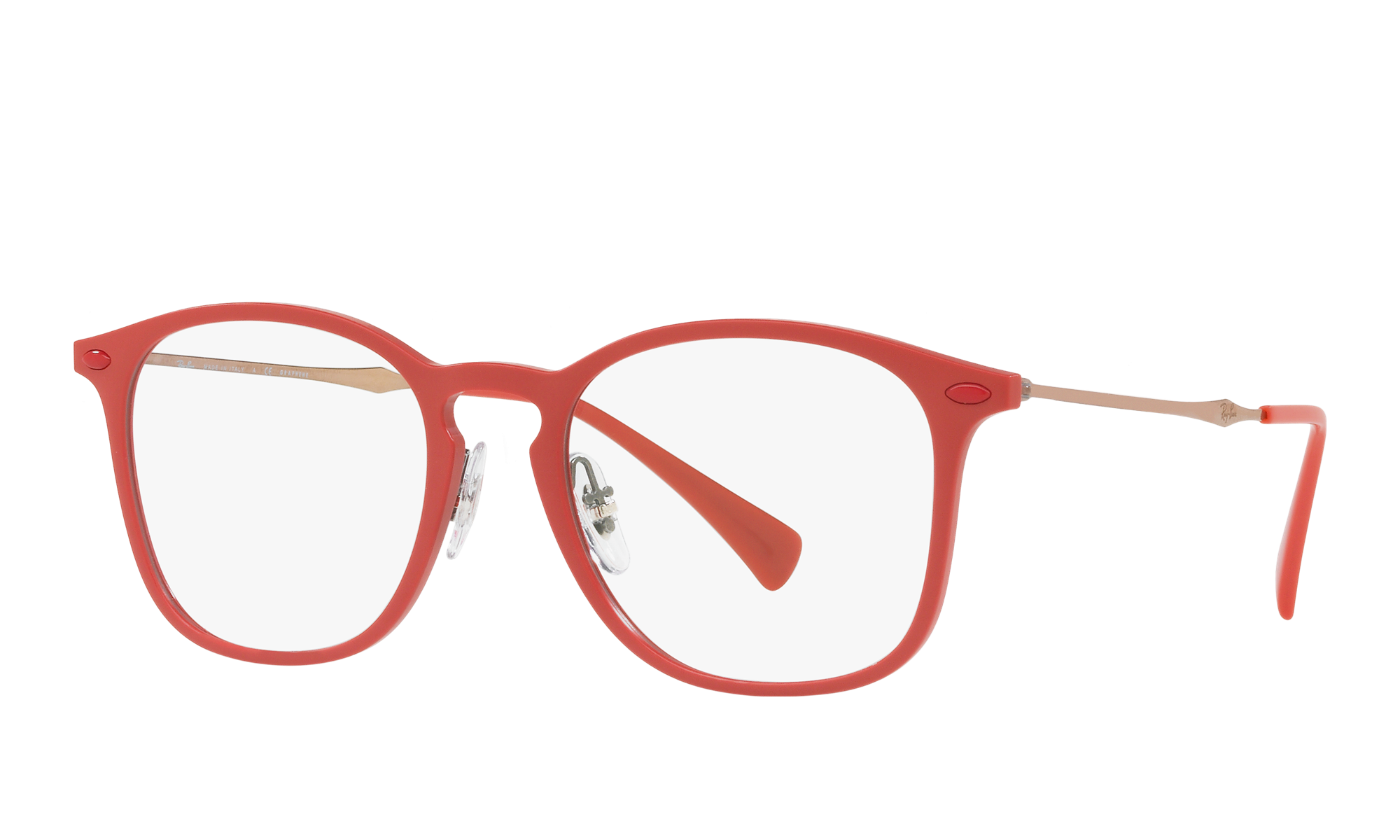 RayBan RB8954 Optics Red Eyeglasses Free Shipping