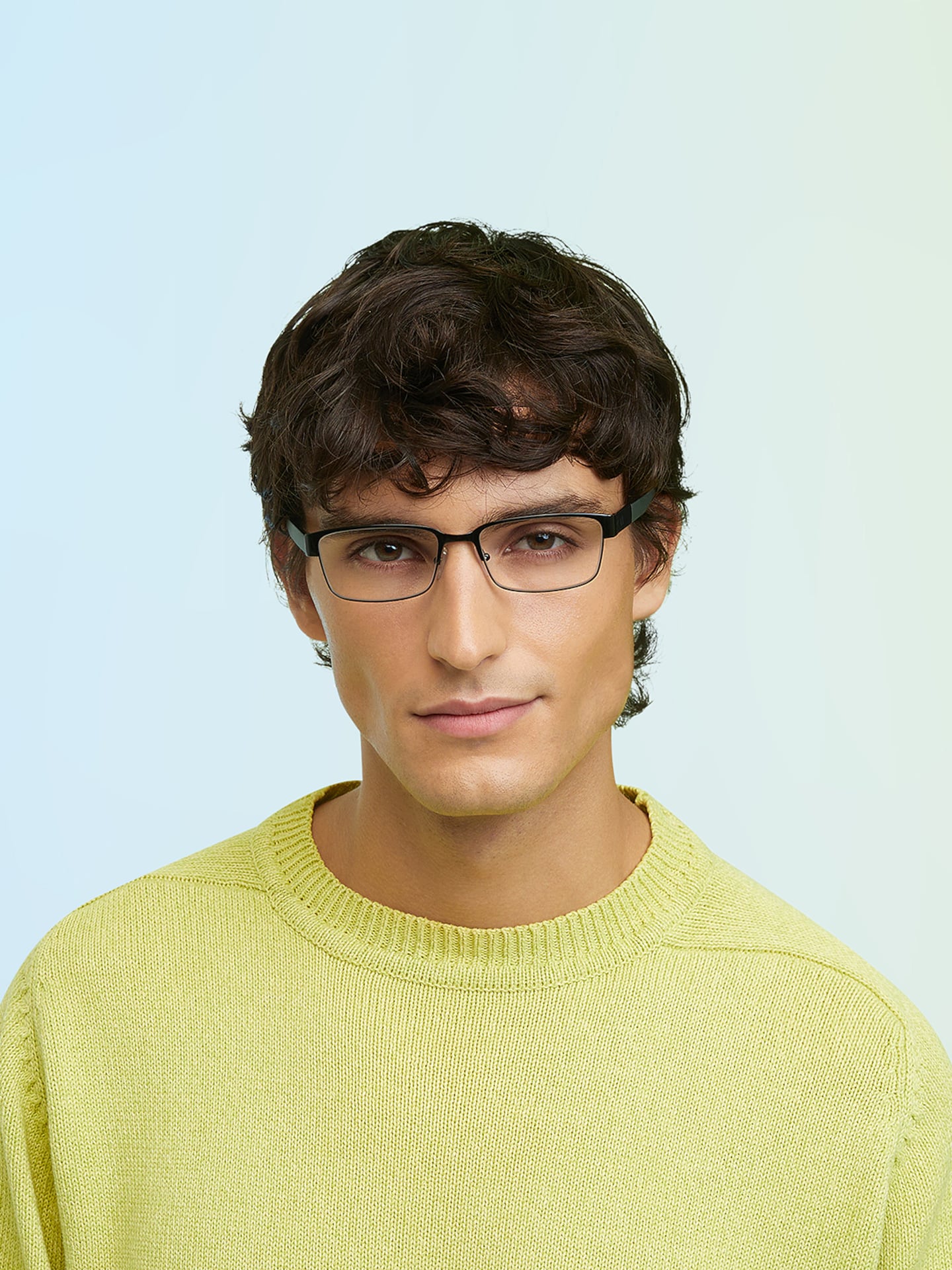 Armani Exchange Shiny Black Shipping Eyeglasses | Glasses.com® | Free